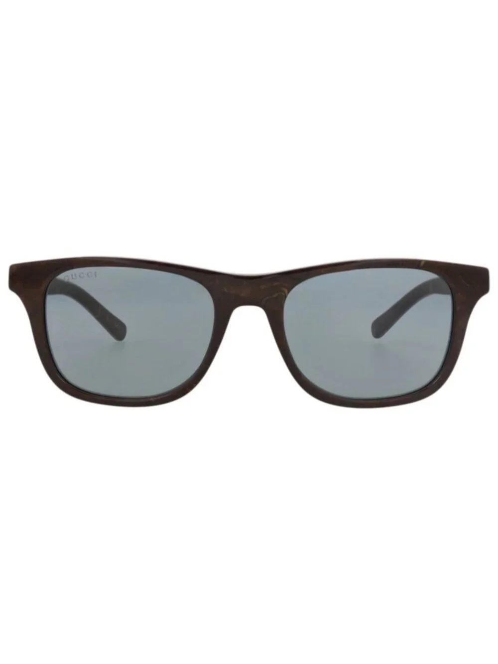 New Gucci Women's Sunglasses Square Rectangle Recycled Acetate Frame Mens Brown